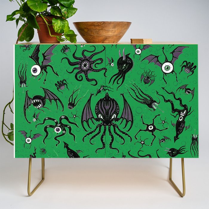 Cosmic Horror Critters Credenza Gallery Image 1