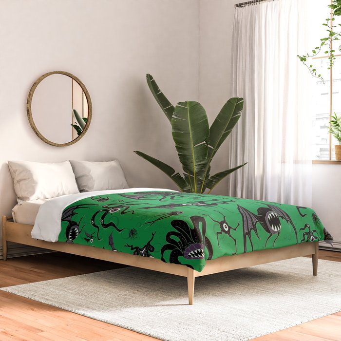 Cosmic Horror Critters Comforter Gallery Image 2