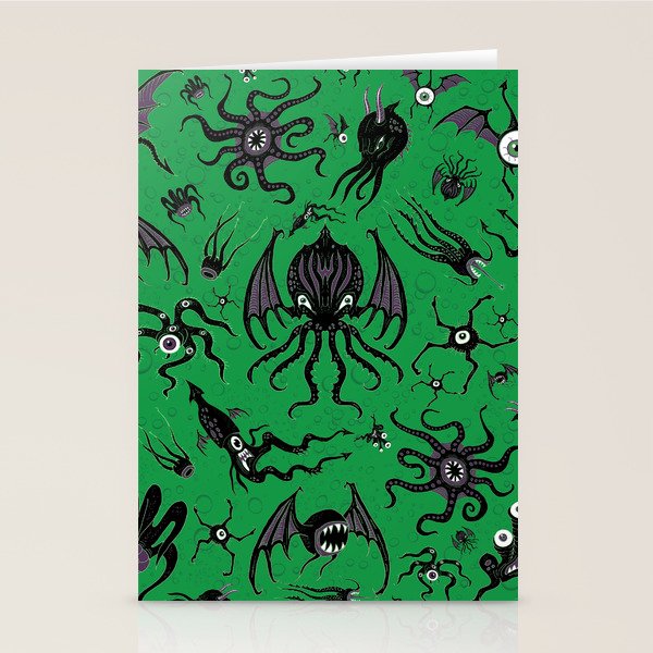 Cosmic Horror Critters Stationery Card Gallery Image 2