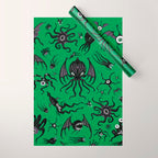Cosmic Horror Critters Wrapping Paper Gallery Image 1