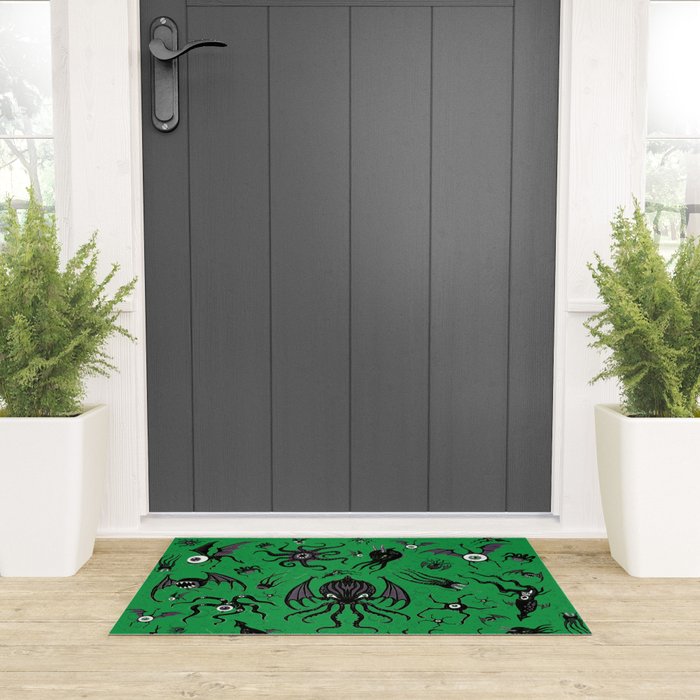 Cosmic Horror Critters Welcome Mat Gallery Image 3