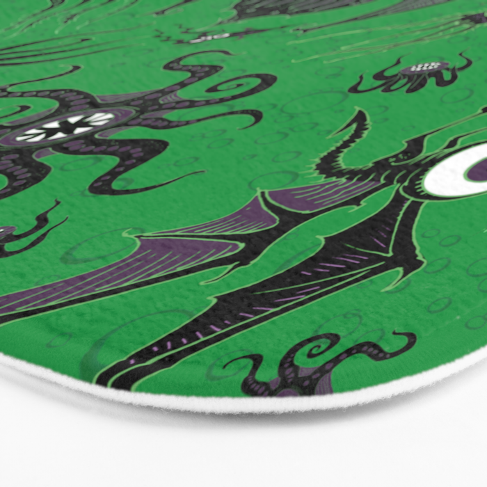 Cosmic Horror Critters Bath Mat Gallery Image 3