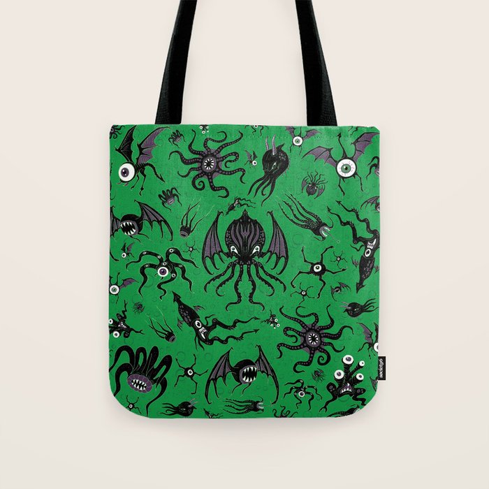 Cosmic Horror Critters Tote Bag Gallery Image 1