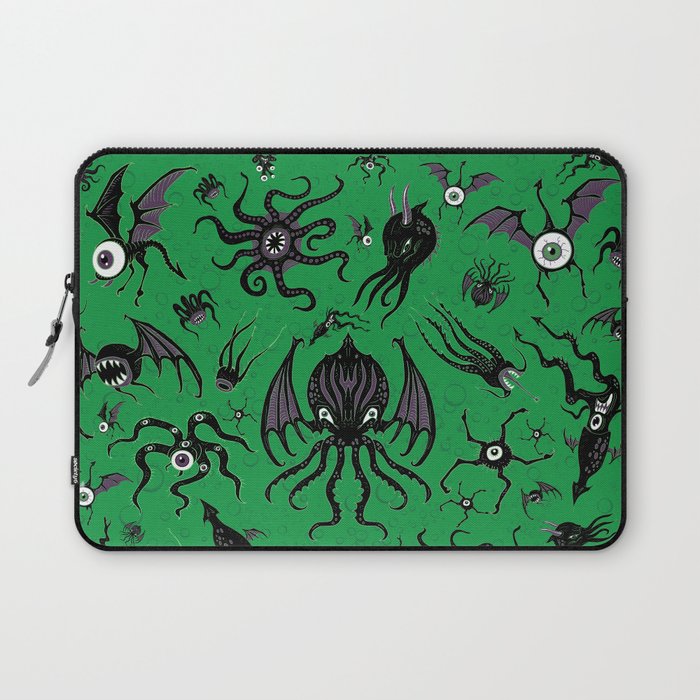 Cosmic Horror Critters Laptop Sleeve Gallery Image 1