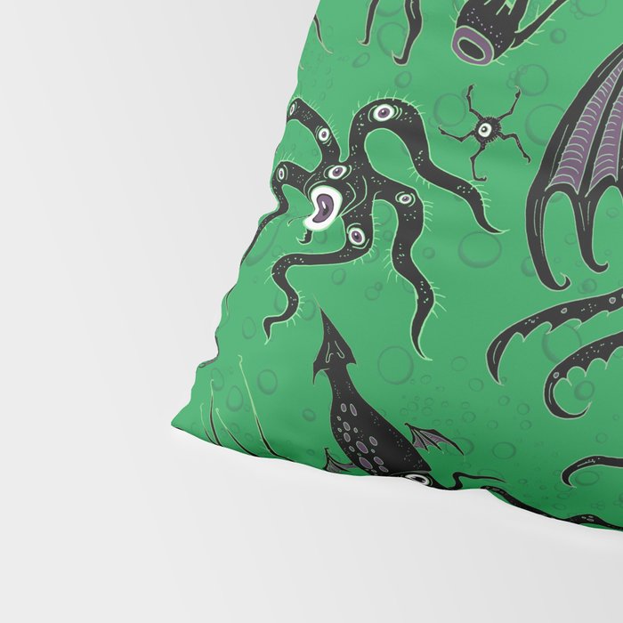 Cosmic Horror Critters Pillow Sham Gallery Image 4