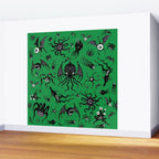 Cosmic Horror Critters Wall Mural Gallery Image 2
