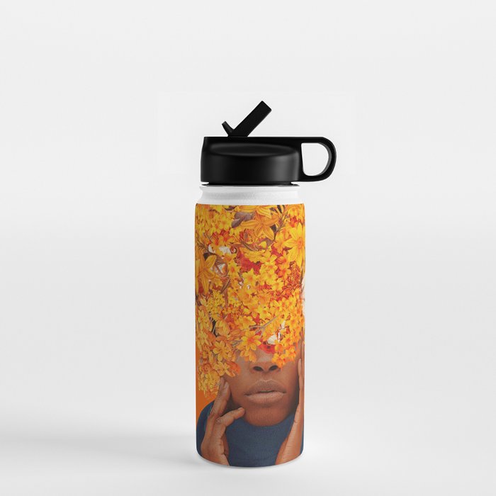 Blooming for You again and again Water Bottle Gallery Image 1