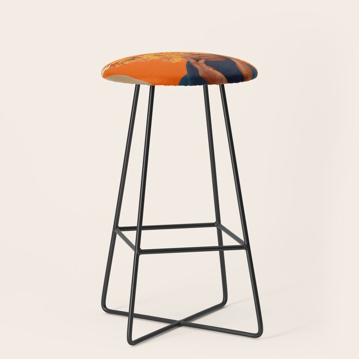 Blooming for You again and again Stool Gallery Image 1