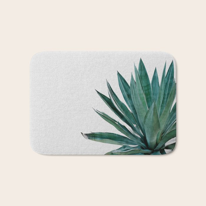 Agave Cactus Bath Mat Gallery Image 1
