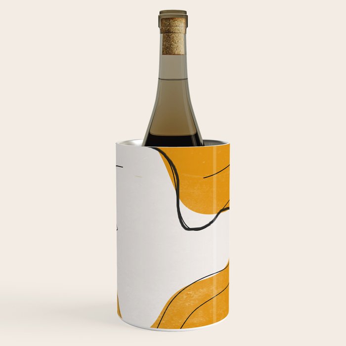 Abstract Line Art Nude Wine Chiller Gallery Image 3