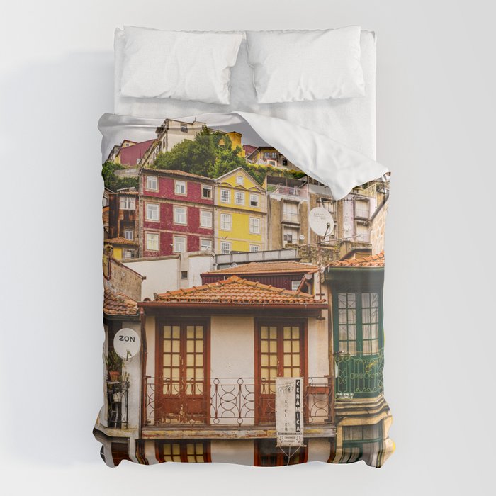 Portuguese Neighborhood Duvet Cover Gallery Image 6