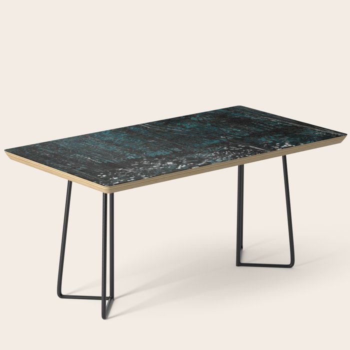 Dark Teal Van Gogh Trees & Underwood Coffee Table Gallery Image 1