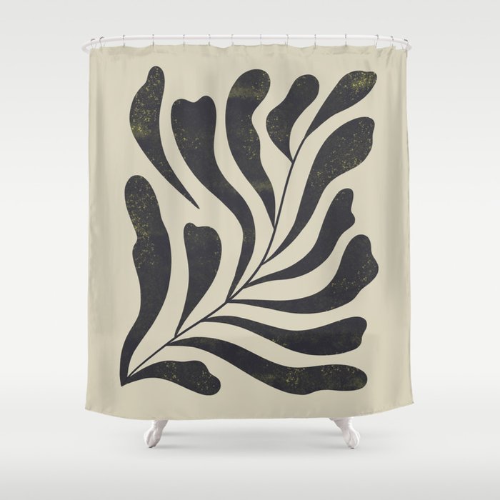 Abstract Plant No. 2 Shower Curtain Gallery Image 1
