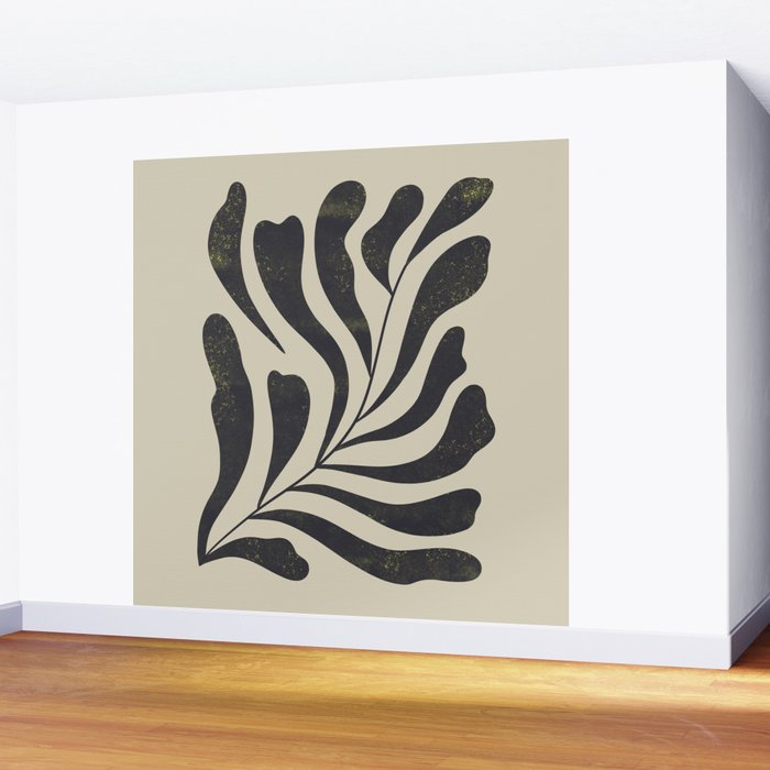 Abstract Plant No. 2 Wall Mural Gallery Image 2