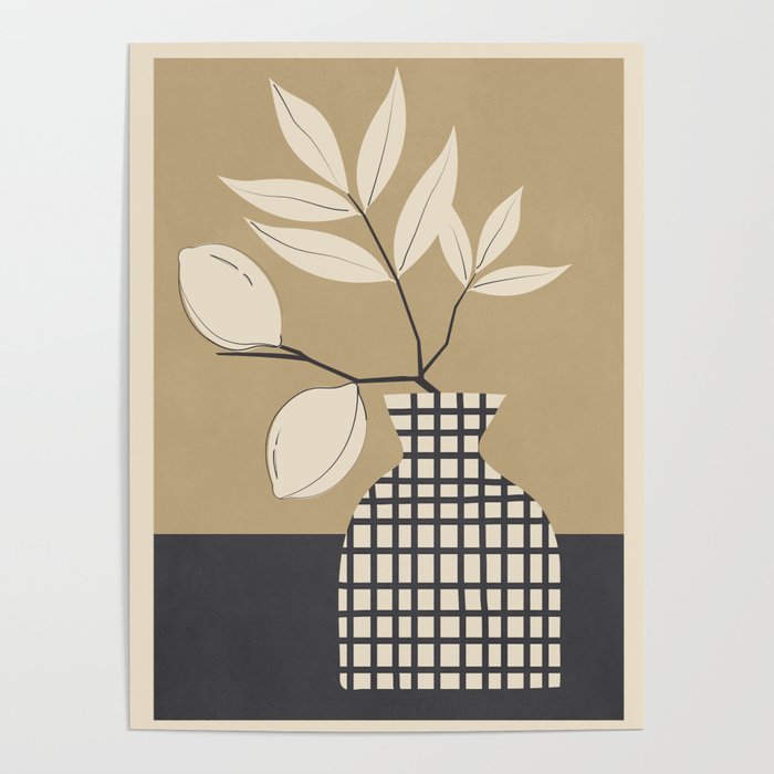 Lemon Stillness 8 Poster Gallery Image 1