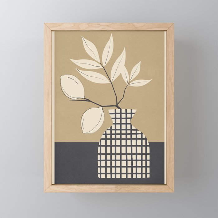 Lemon Stillness 8 Mini Art Print Gallery Image 1