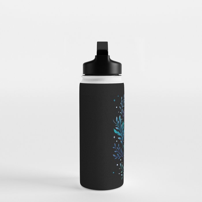 Moonlight Garden - Blue Water Bottle Gallery Image 3