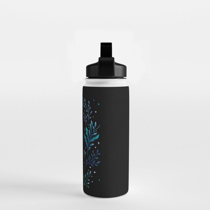 Moonlight Garden - Blue Water Bottle Gallery Image 2