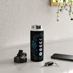 Moonlight Garden - Blue Water Bottle Gallery Image 5