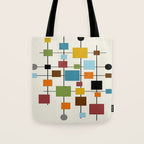 Mid-Century Modern Art 1.3 Tote Bag Gallery Image 1