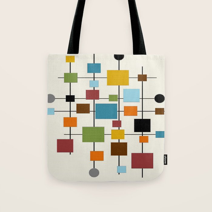 Mid-Century Modern Art 1.3 Tote Bag Gallery Image 1