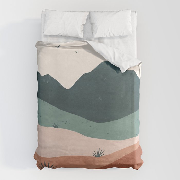 terra serena Duvet Cover Gallery Image 6