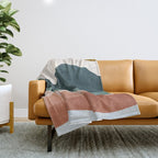terra serena Throw Blanket Gallery Image 1