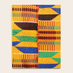 Kente Cloth Pattern Traditional African Notebook Gallery Image 4