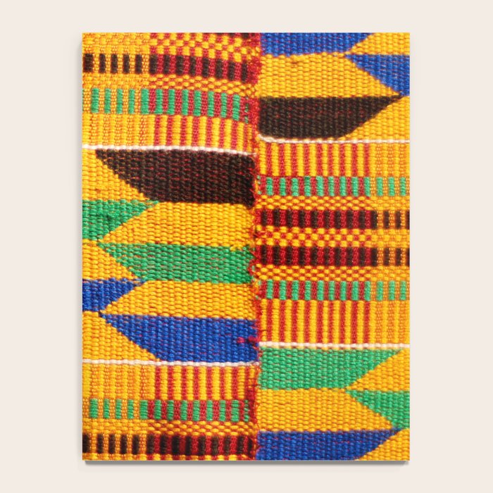 Kente Cloth Pattern Traditional African Notebook Gallery Image 4