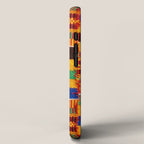 Kente Cloth Pattern Traditional African iPhone Case Gallery Image 2