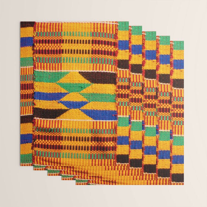 Kente Cloth Pattern Traditional African Wrapping Paper Gallery Image 3