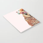Owl with Flowers Notebook Gallery Image 3