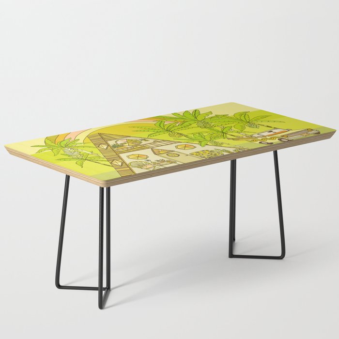 a frame simple living // banana pancakes // retro surf art by surfy birdy Coffee Table Gallery Image 1