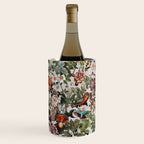 Floral Symphony with Birds Wine Chiller Gallery Image 1