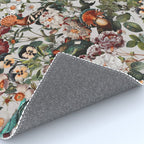 Floral Symphony with Birds Rug Gallery Image 4
