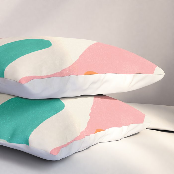 psychedelic fleurs Pillow Sham Gallery Image 3
