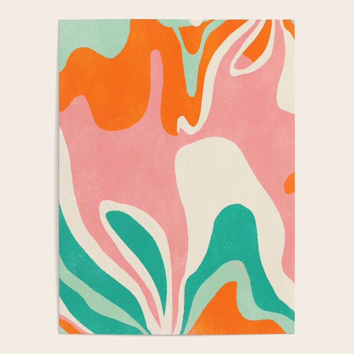 psychedelic fleurs Poster Gallery Image 4