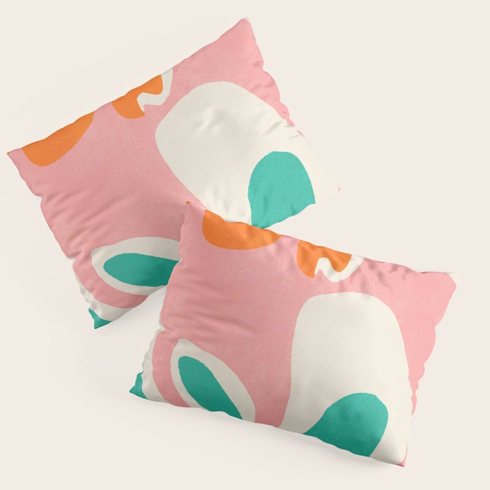 psychedelic fleurs Pillow Sham Gallery Image 3