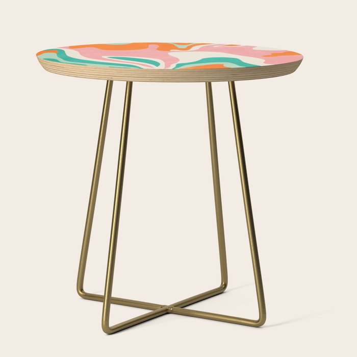 psychedelic fleurs Side Table Gallery Image 1