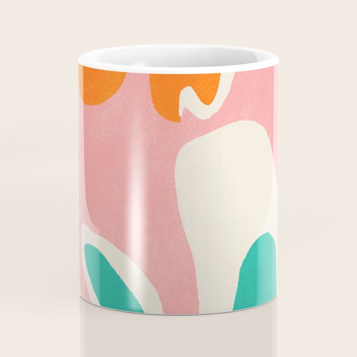 psychedelic fleurs Coffee Mug Gallery Image 4
