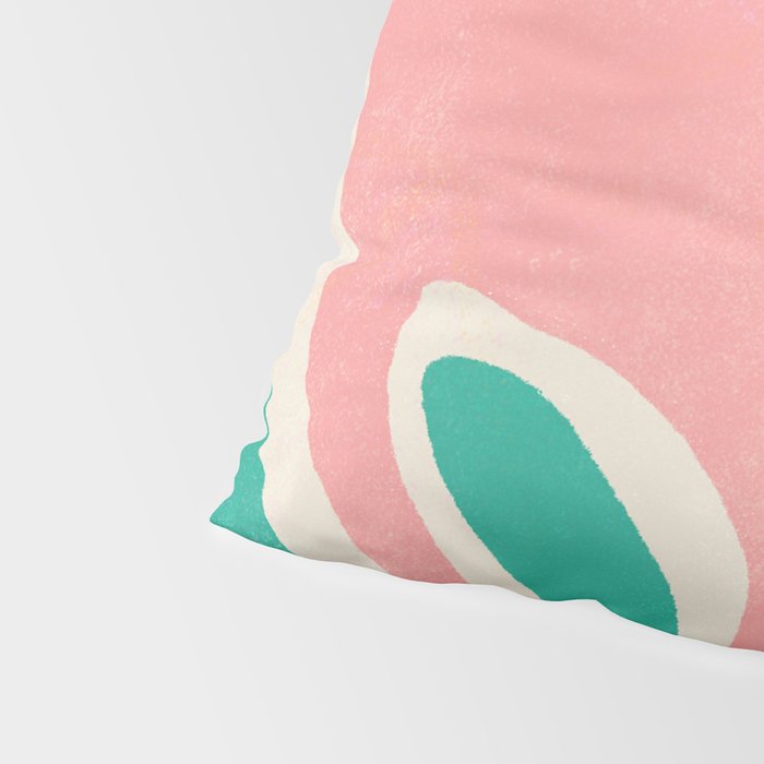 psychedelic fleurs Pillow Sham Gallery Image 4
