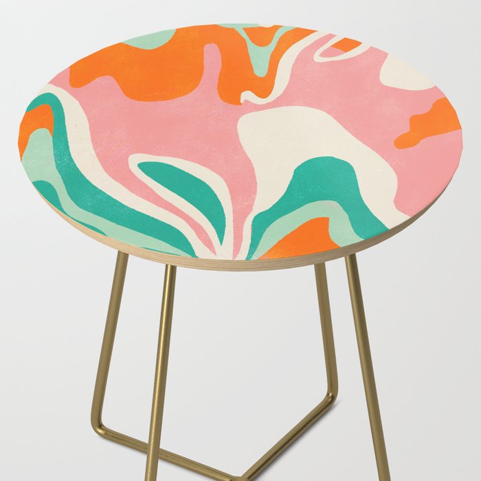 psychedelic fleurs Side Table Gallery Image 2