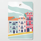 Portugal Houses Cutting Board Gallery Image 1