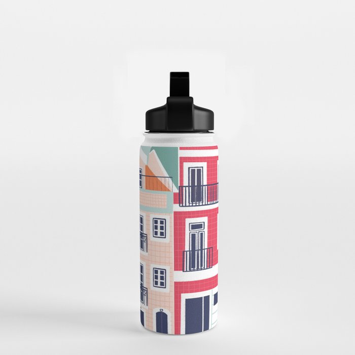 Portugal Houses Water Bottle Gallery Image 2