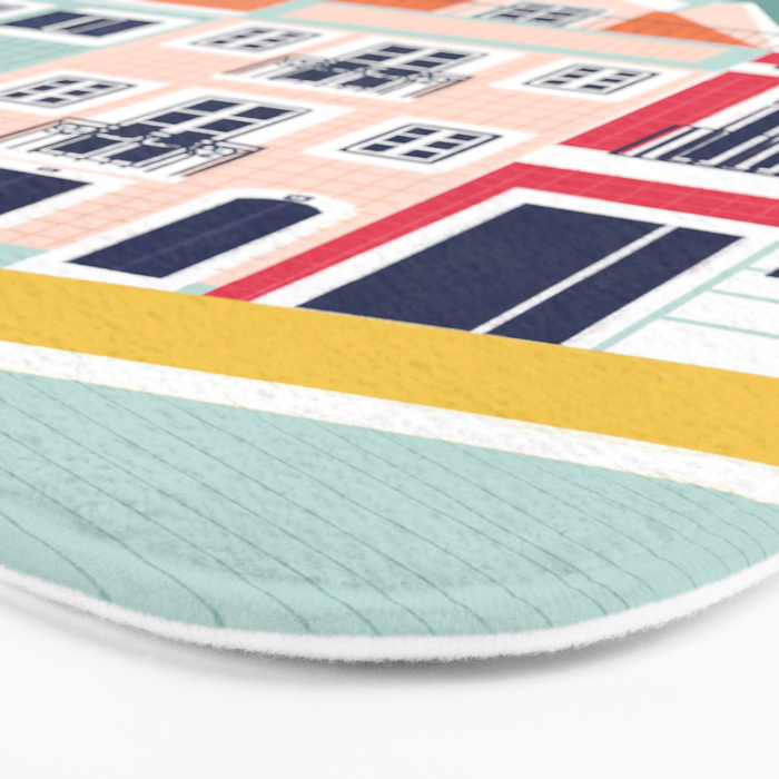 Portugal Houses Bath Mat Gallery Image 3