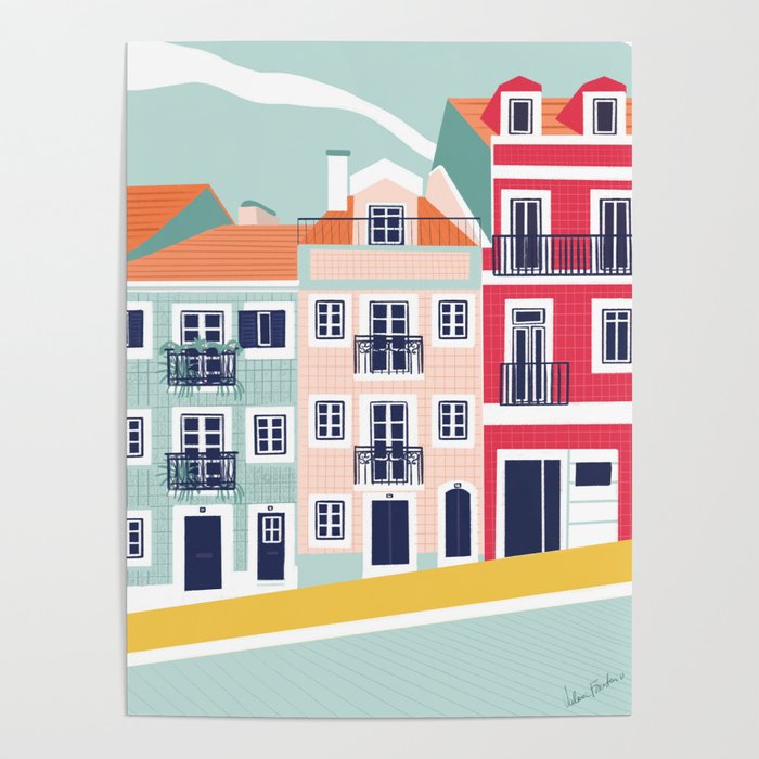 Portugal Houses Poster Gallery Image 4