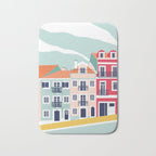 Portugal Houses Bath Mat Gallery Image 1