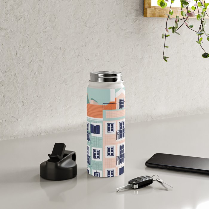 Portugal Houses Water Bottle Gallery Image 4