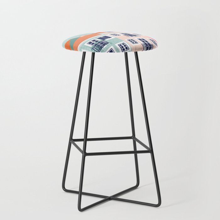 Portugal Houses Stool Gallery Image 1