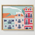Portugal Houses Serving Tray Gallery Image 1